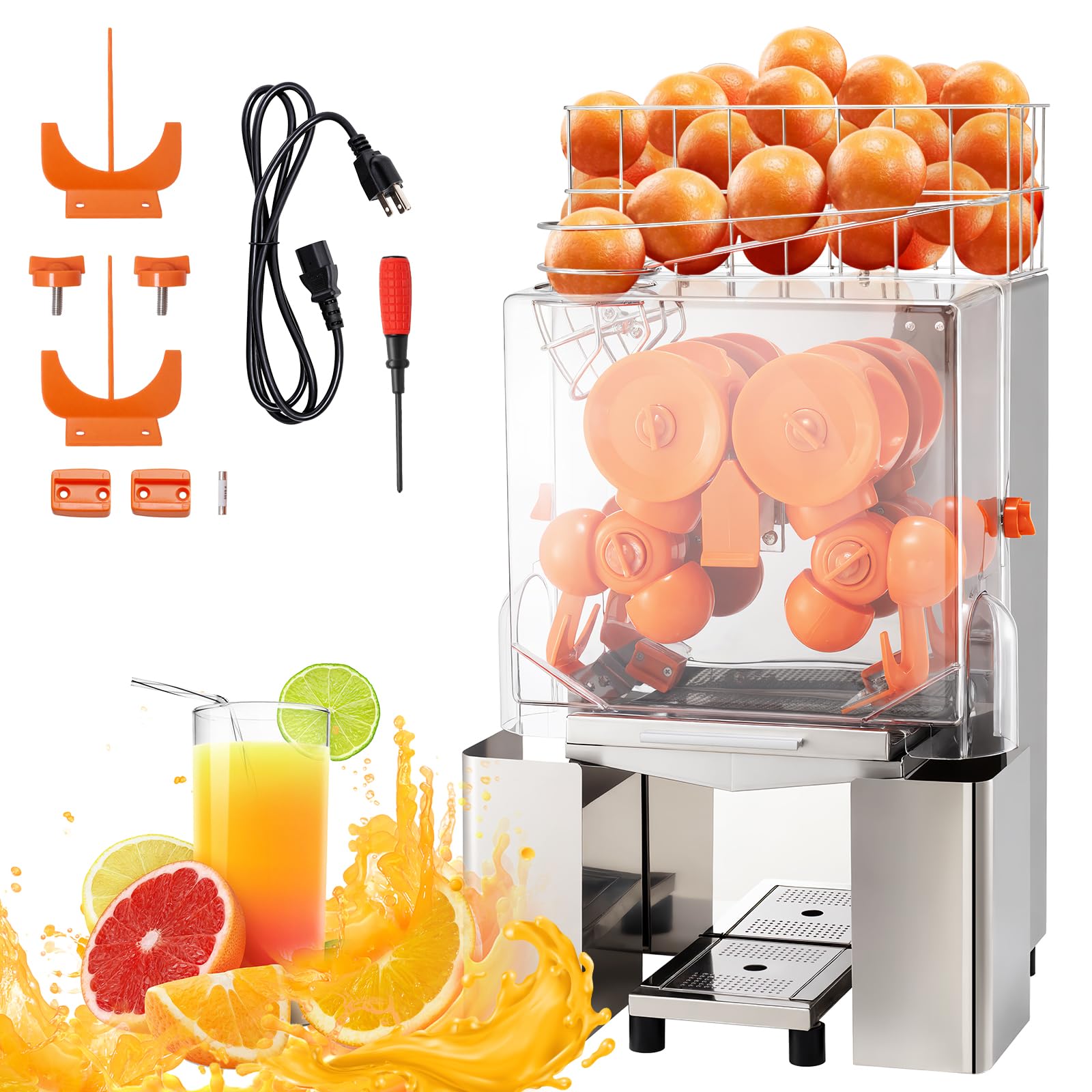 Amazon.com: TECSPACE Commercial Juicer Machine,120W Orange